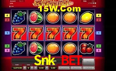 Experiência VIP Snk Bet